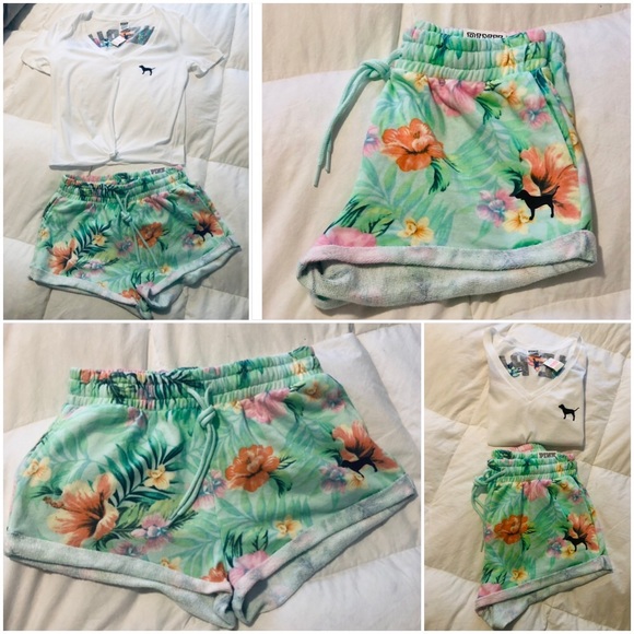 🌺🌴PINK VS Shorts🌺🌴 - Picture 7 of 16